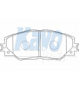 KAVO PARTS - BP9115 - К-т колодок тормозных Fr  TO RAV 4 III  06-